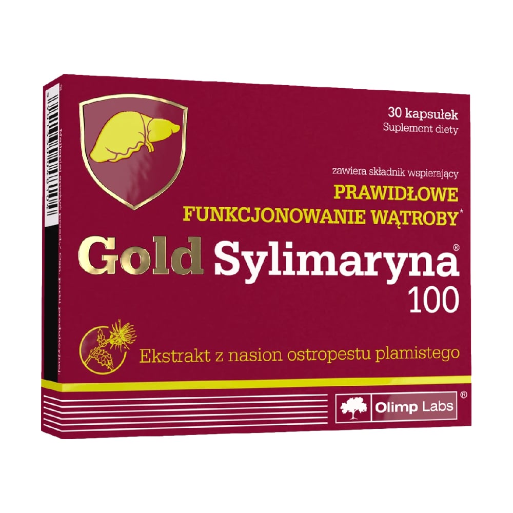 Силімарин Olimp Sport Nutrition Gold Sylimaryna 100, 30 капсул
